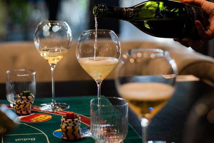 Private Wine Casino with Blind Wine Tasting