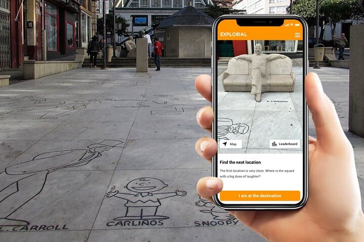 A Coruña Self-Guided City Walking Tour & Scavenger Hunt