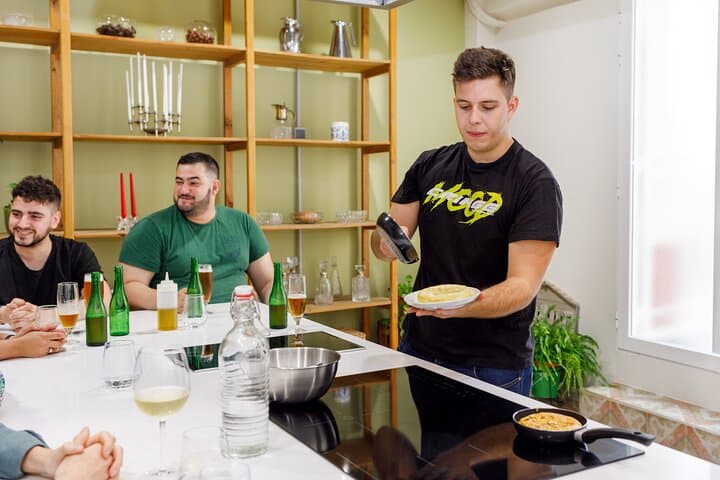 Tapas Cooking Class in a Secret Venue in Madrid