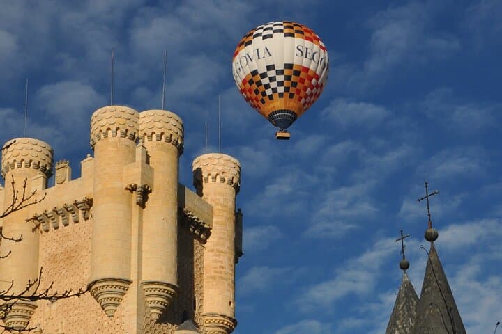 Balloon ride in Segovia with optional transportation from Madrid