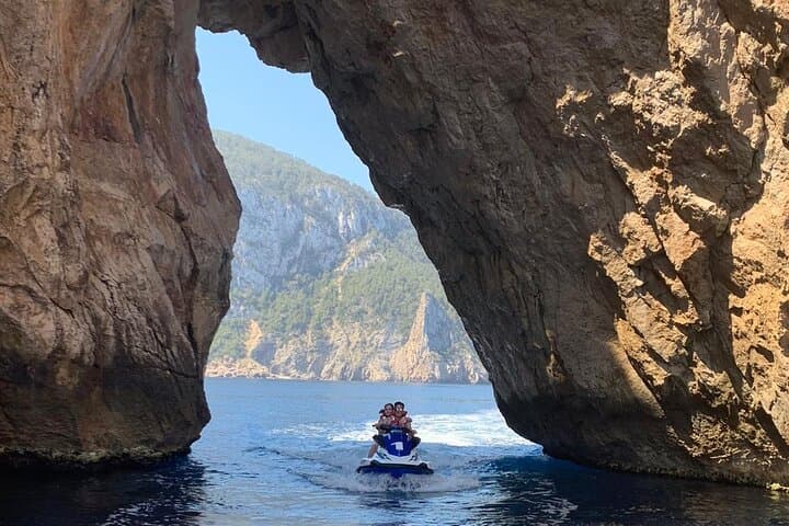 Passing through Ses Torretes