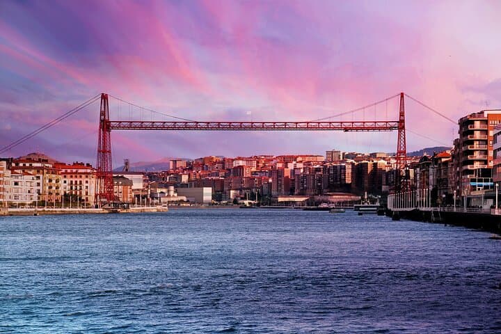 Vizcaya Bridge, Gaztelugatxe and wine tasting from Bilbao
