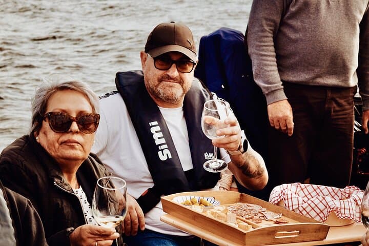 Albariño tasting on board