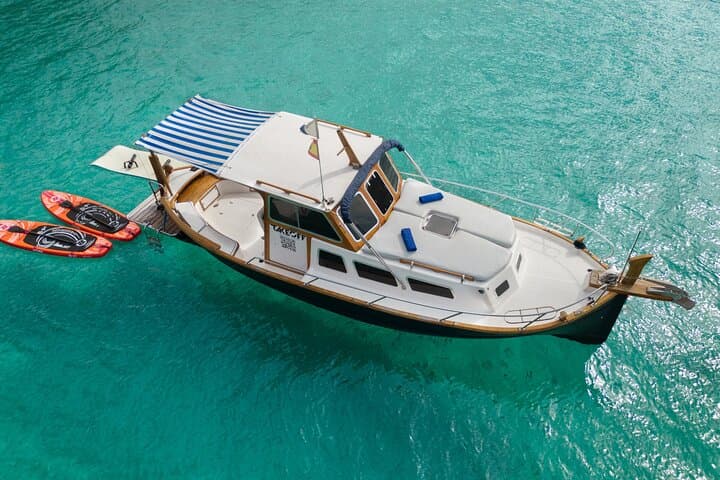 Private Classic Boat Tour - Ibiza with Paddle boards+Snorkelling