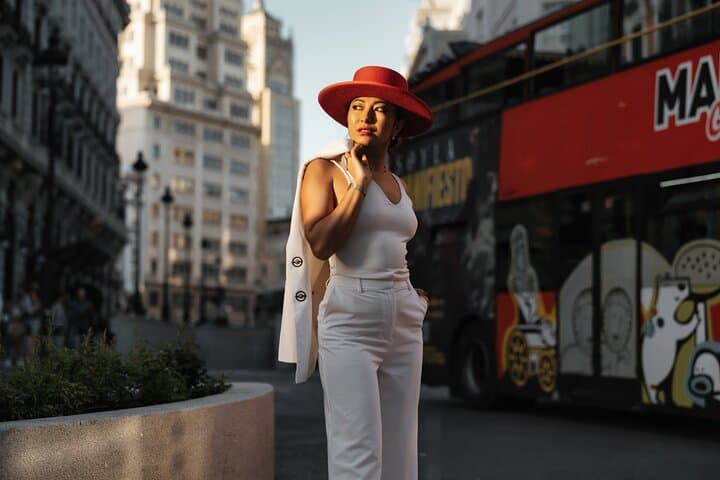 photoshoot in Madrid for beautiful guest