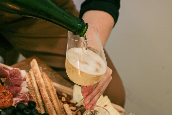 Wine tasting with a view of the Sagrada Familia