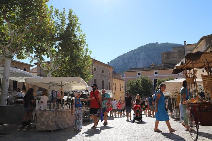 Historic Tour in Pollensa Market and Lluc Monastery