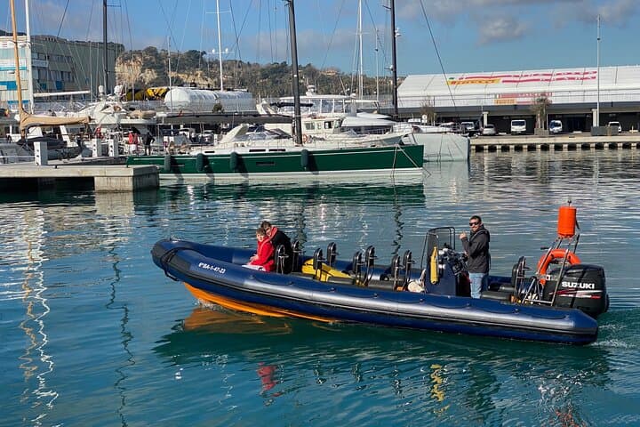 Leaving Port Vell Marina