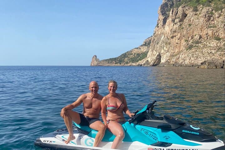 Excursion to Es Vedrá Island by Jet Ski From San Antonio
