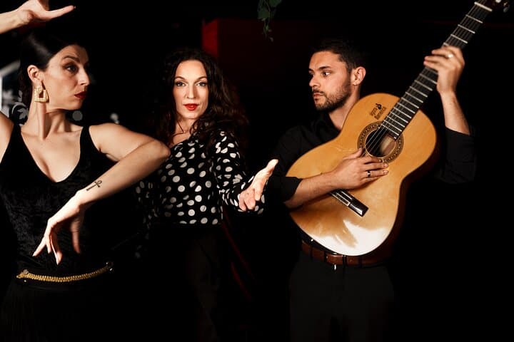 Authentic Flamenco Live Show With Wine in Barcelona