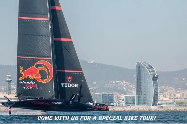 America Cup Bike Tour Barcelona