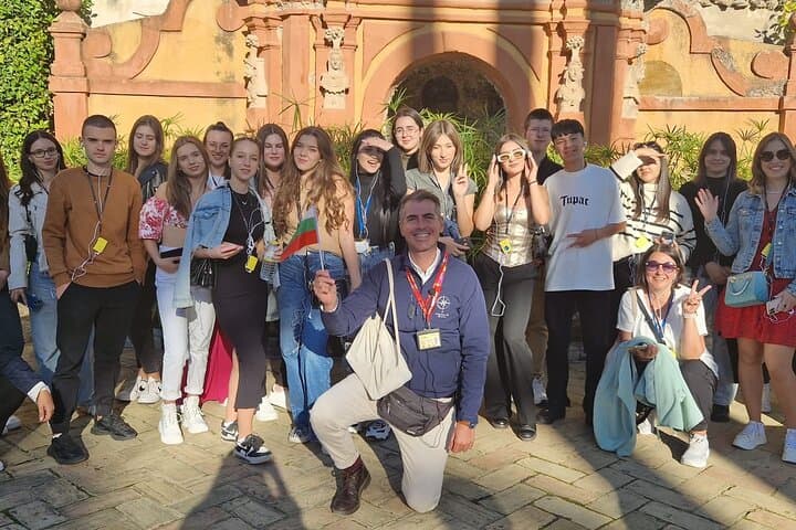 Students group from Bulgaria.