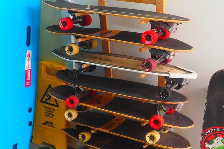 SurfSkates to practice movements on the asphalt