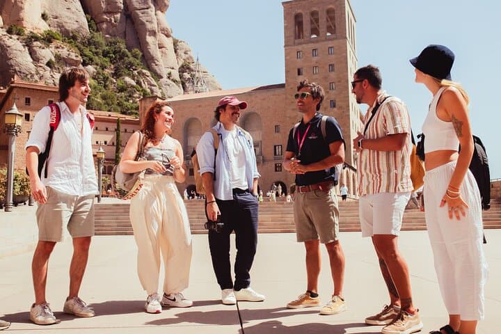 Montserrat with Black Madonna & Medieval Winery with Tapas/Lunch