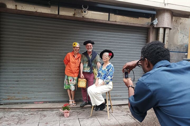 Photo session near the premises
