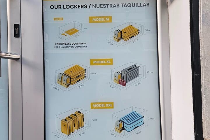 Luggage Storage in Barcelona / Locker / Luggage Storage