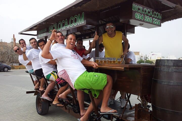 Shared Valencia Beer Bike Tour