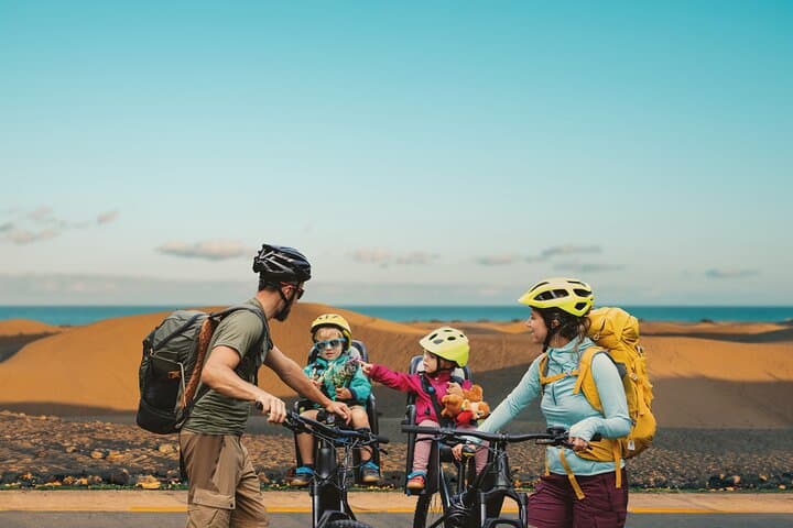 E-Bike City Tour with included Camel Tour inside Maspalomas Dunes