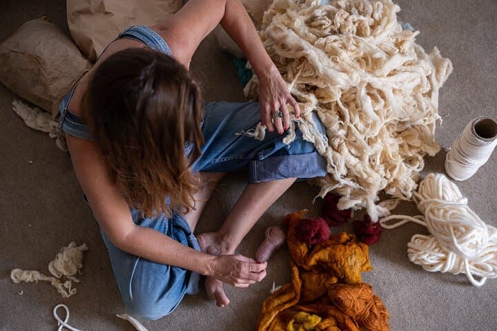 ART & WINE with Leela Romeo Mallorquin Textile Artist