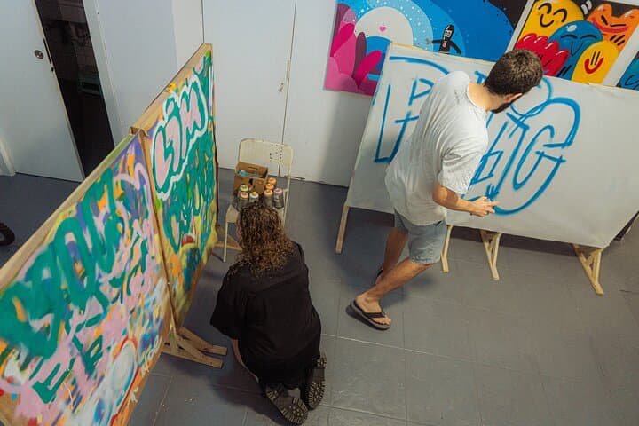 Graffiti Workshop and Valencian street art bike tour