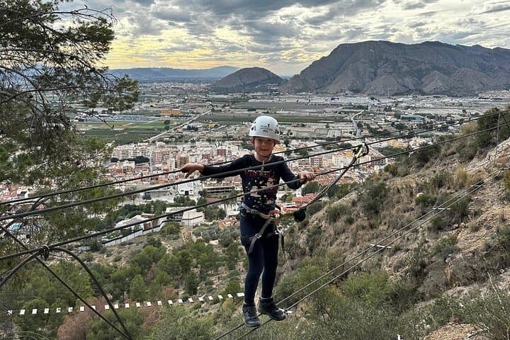 3-hour experience on the Redován K2 Family Via Ferrata