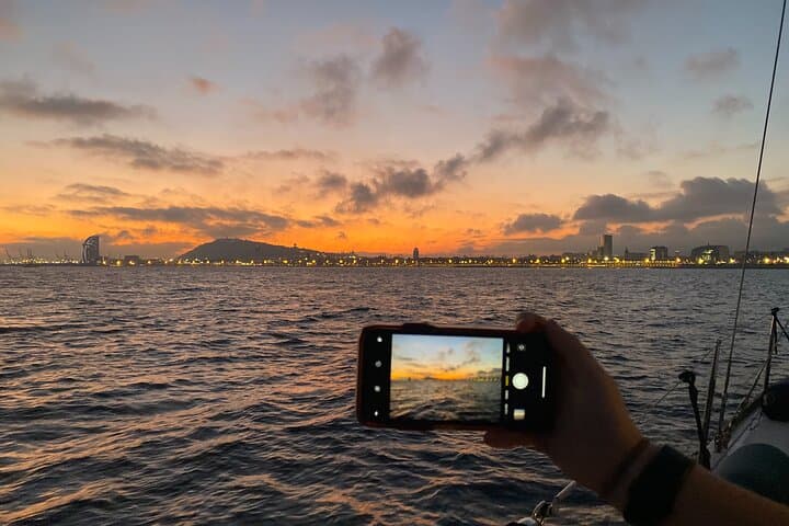 Barcelona Sunset Private Sailing with Open Bar & Snacks
