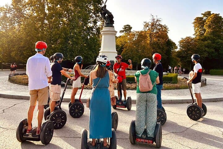 Magical and Iconic Retiro Park Segway Tour in Madrid