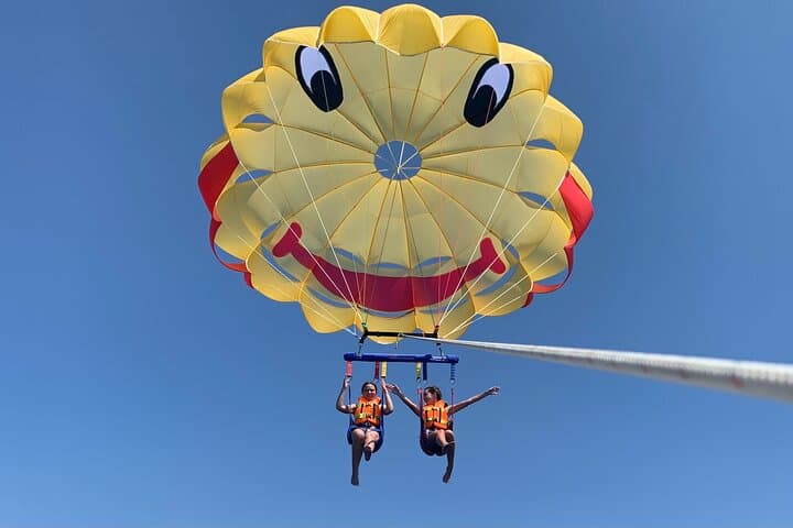 Parasailing in Barcelona