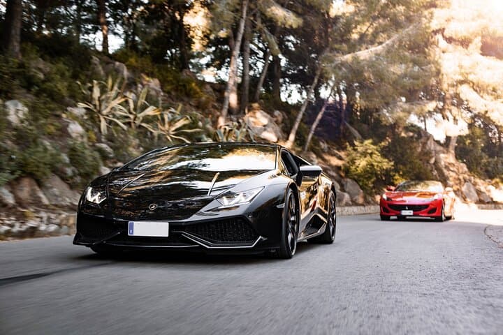 40 min Barcelona Old Urban F1 Circuit Supercar Tour