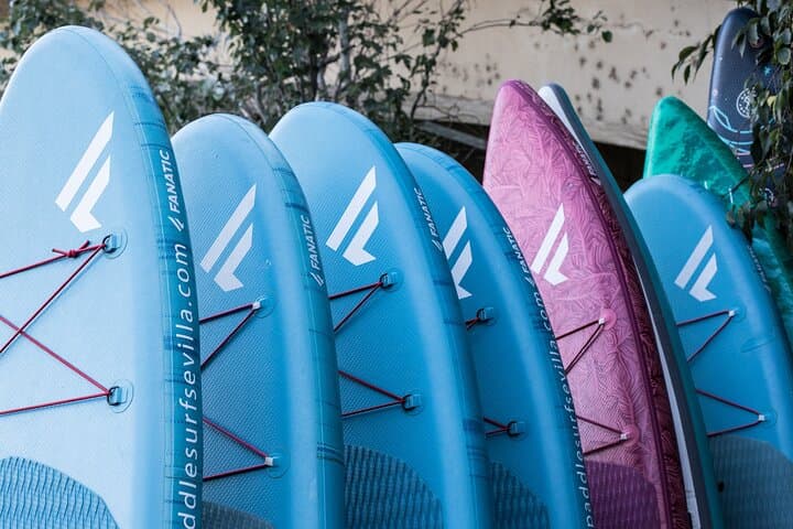 Rent Board Paddle Surf Sevilla 2 Hours