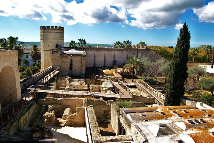 Inside of the Alcazar