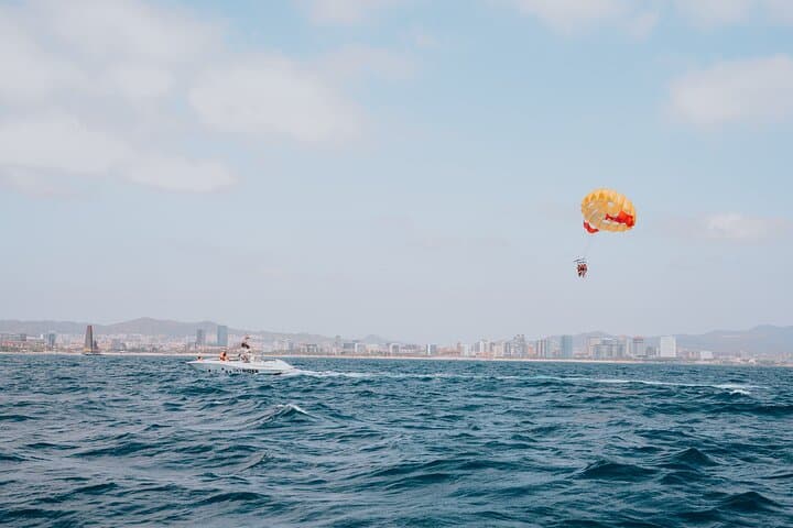 Parasailing in Barcelona