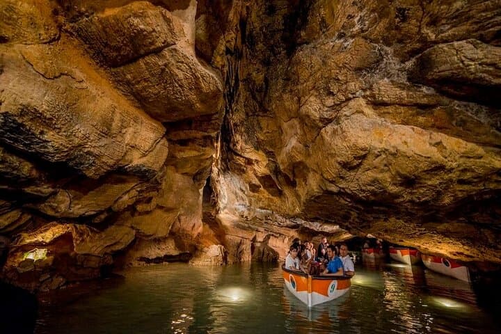 Sailing through the magical caves of San José