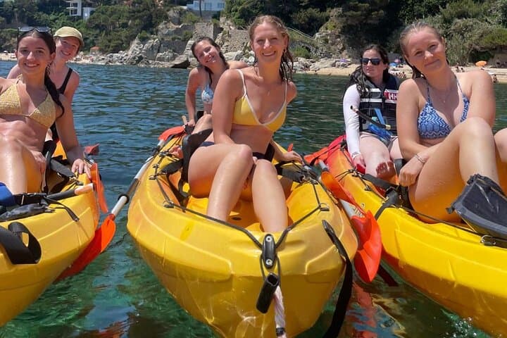 Costa Brava Kayak & Snorkel Tour + Picnic from Barcelona