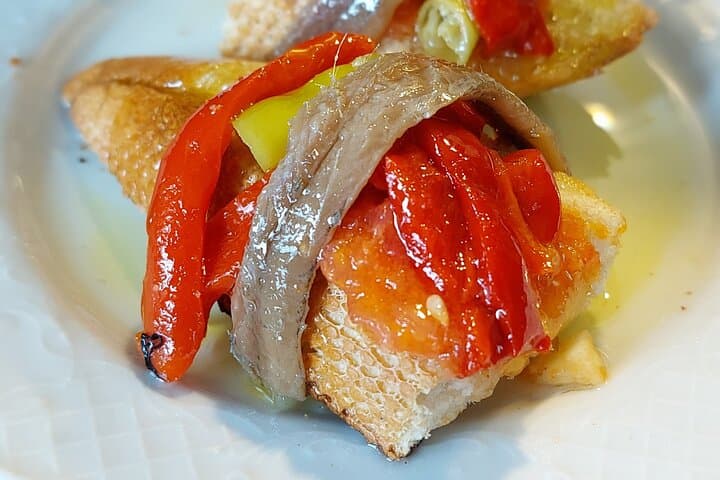 Delicious bar-top pintxos
