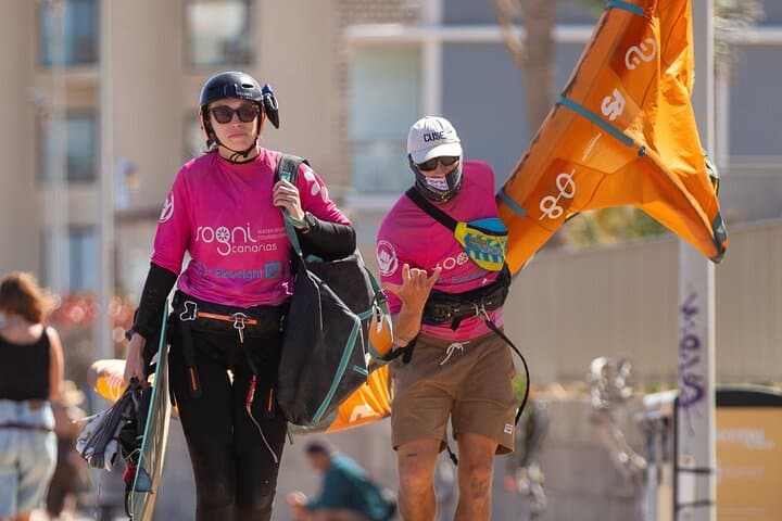 3 Days - 2 People Kitesurfing Beginner course ( 9 hours)