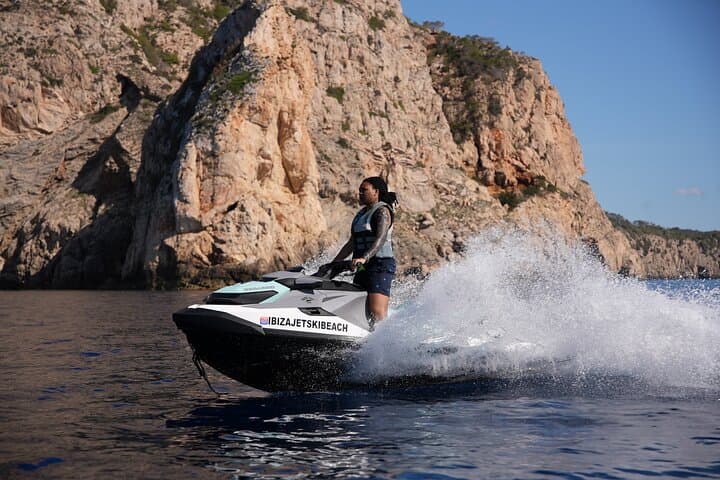Excursion to Es Vedrá Island by Jet Ski From San Antonio