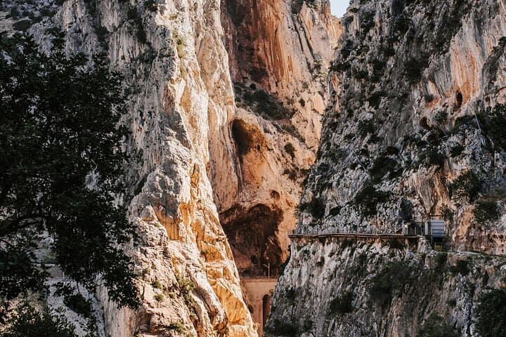 Tickets Caminito del Rey with guided tour from El Chorro