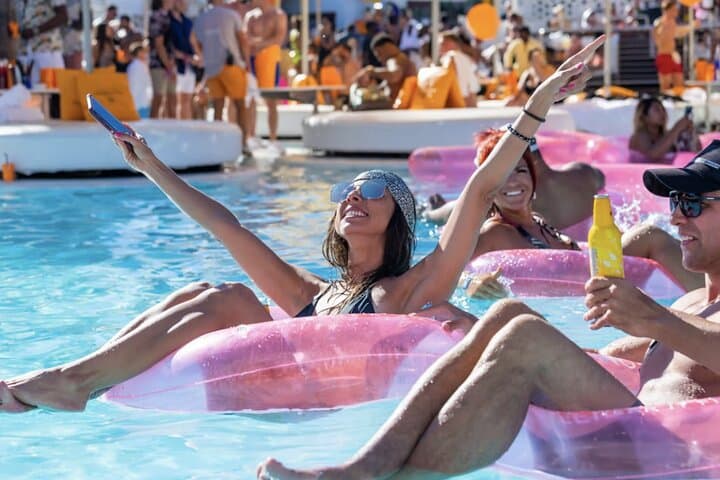 Ibiza Pool Crawl With O beach and Open bar