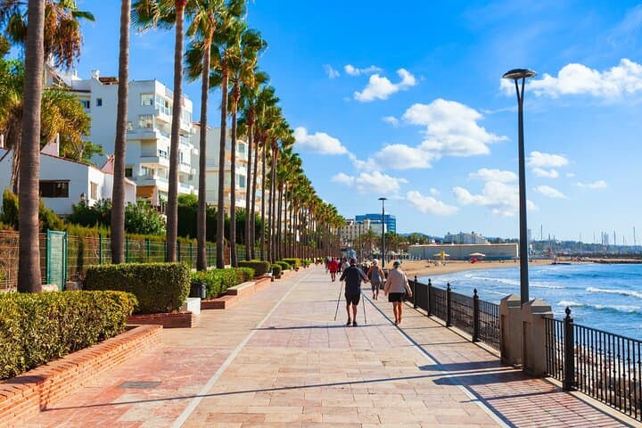 Marbella & Puerto Banús: Private coastal Tour from Málaga