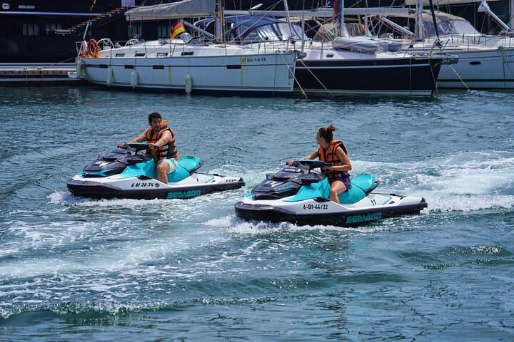 Supercar Driving and Jet Ski Experience in Barcelona