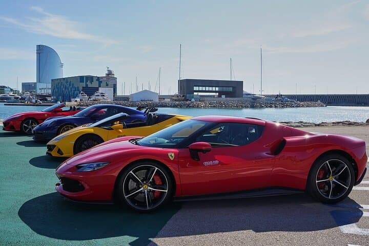 Supercar Driving and Jet Ski Experience in Barcelona