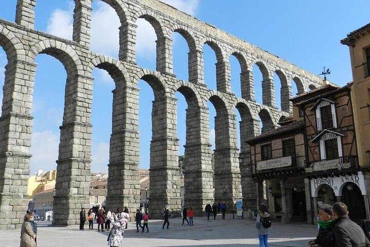 Toledo, Segovia and Avila from Madrid