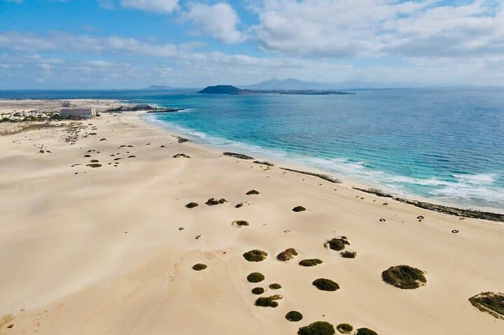 Small group, guided tour: Lobos Island, Popcorn Beach, and Dunes