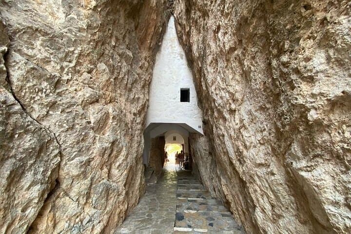 An entrance to the history