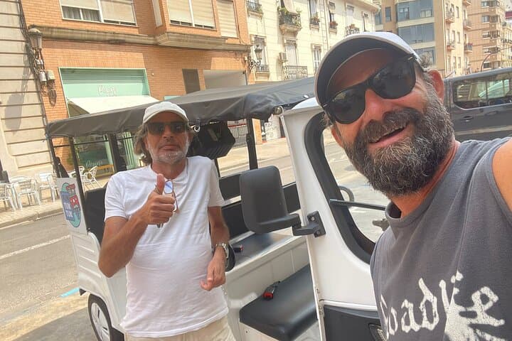 Private TukTuk Tour 2 Hours of Valencia