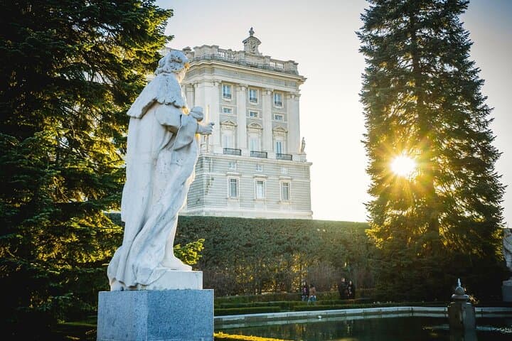 Madrid Royal Palace and Gardens Fast Track Ticket and Audio Tour