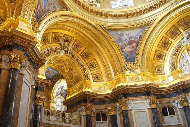 Interior of the Basilica of the Royal Palace