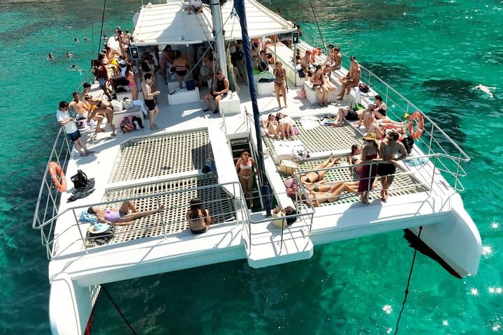 Catamaran with BBQ in the Bay of Palma