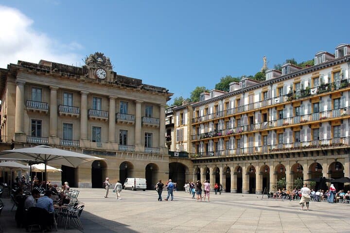 Constitution Square in the Centre of the Old Town